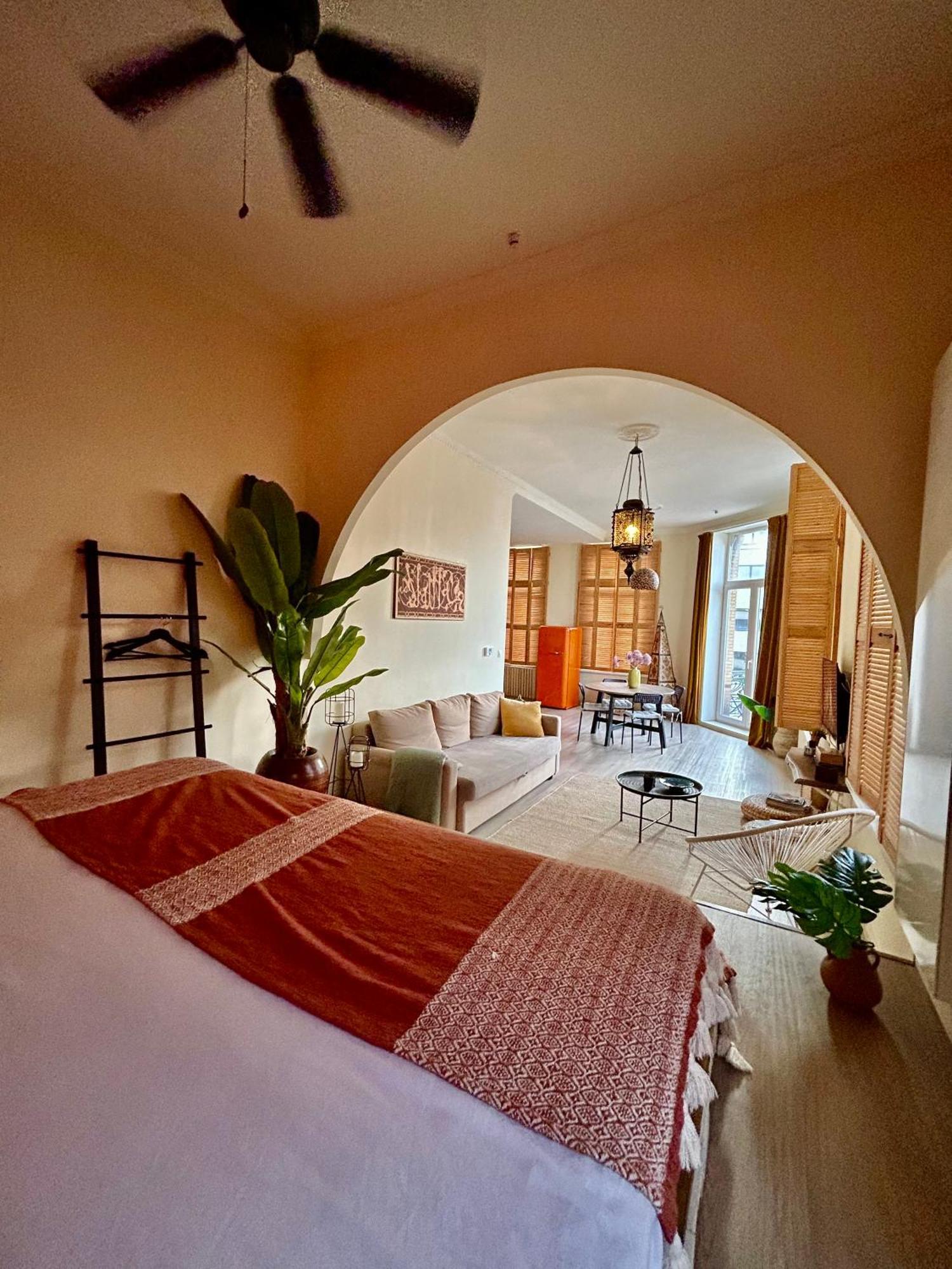 Sleep Inn - 1001 Nights Loft Citycenter With Balconyview Amberes Exterior foto